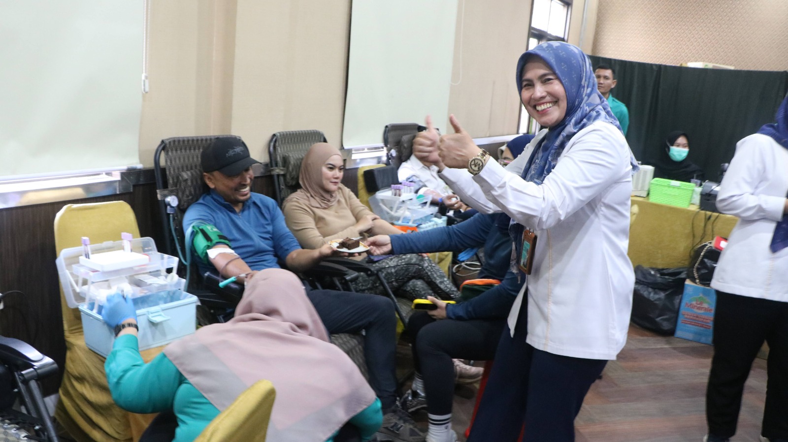 BBLKM Palembang Gelar Donor Darah dan Peringatan Hari Ulang Tahun ke-53